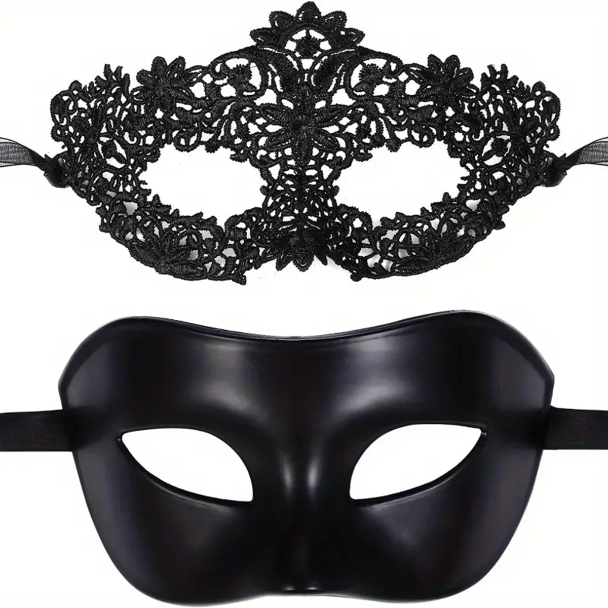Black Face Mask Pack - 2 Stück Heiße Neue Sexy Schwarze