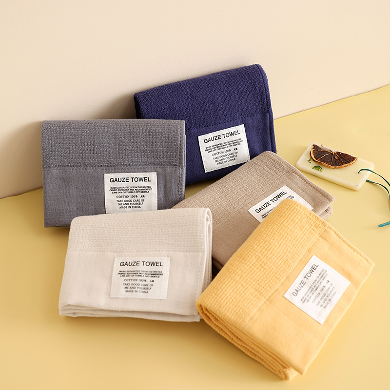 Cloth Face Mask Washable - 2/5Pcs Baumwolle Bad Handtücher Set Plain