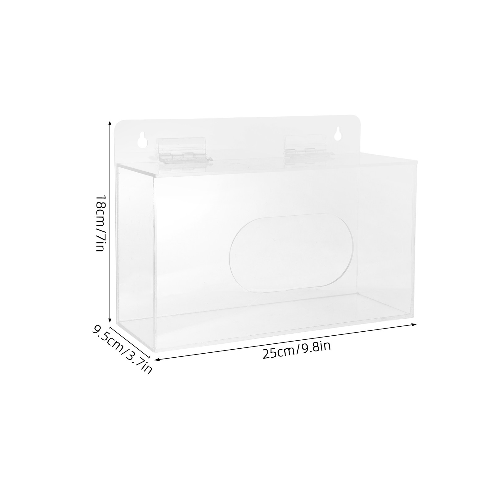 Acryl-Wandhalterung für Gesich – Face Mask Storage Box Bewertung und Preis