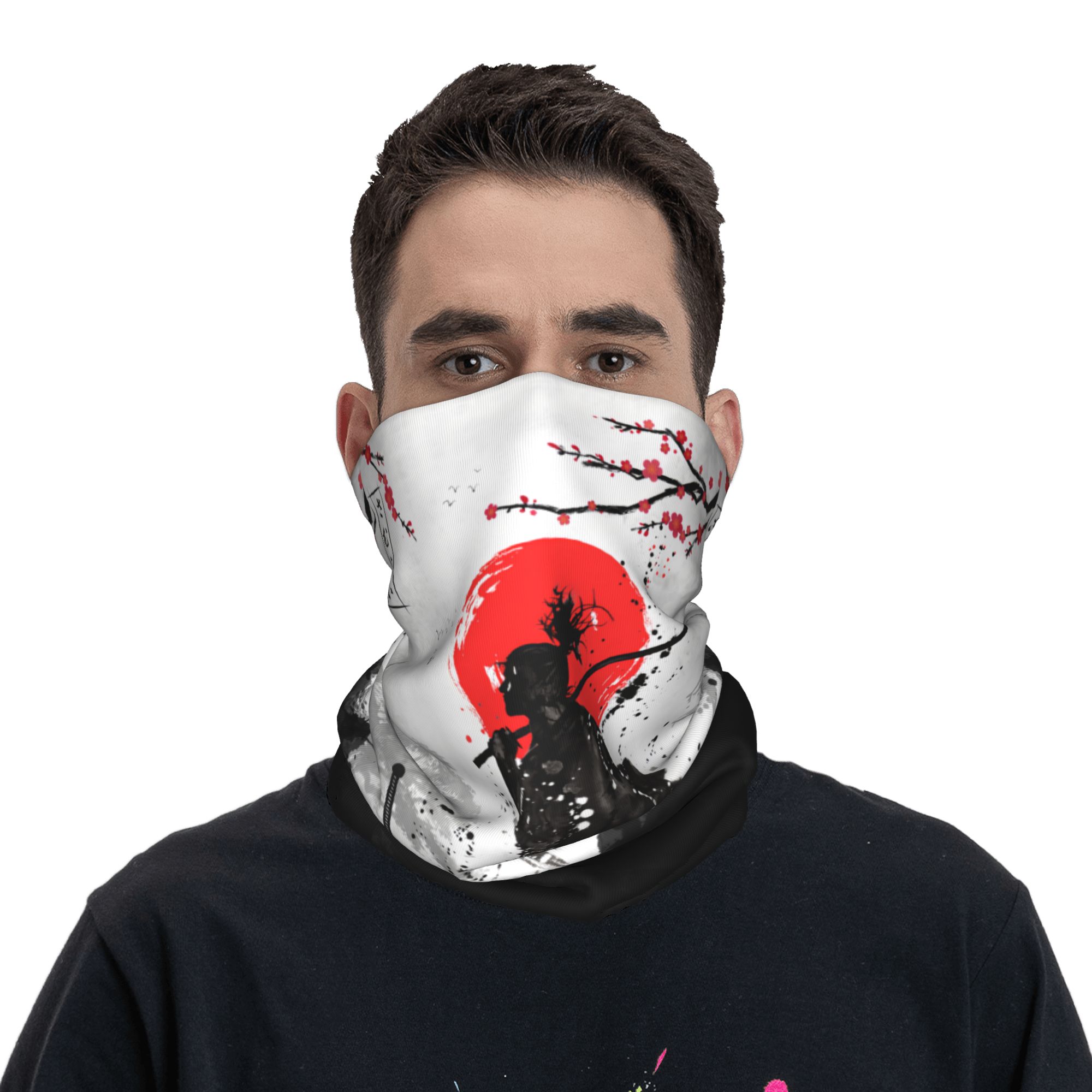 Japanisches Samurai-Krieger-Ba – Neck Gaiter Face Cover Bewertung und Preis
