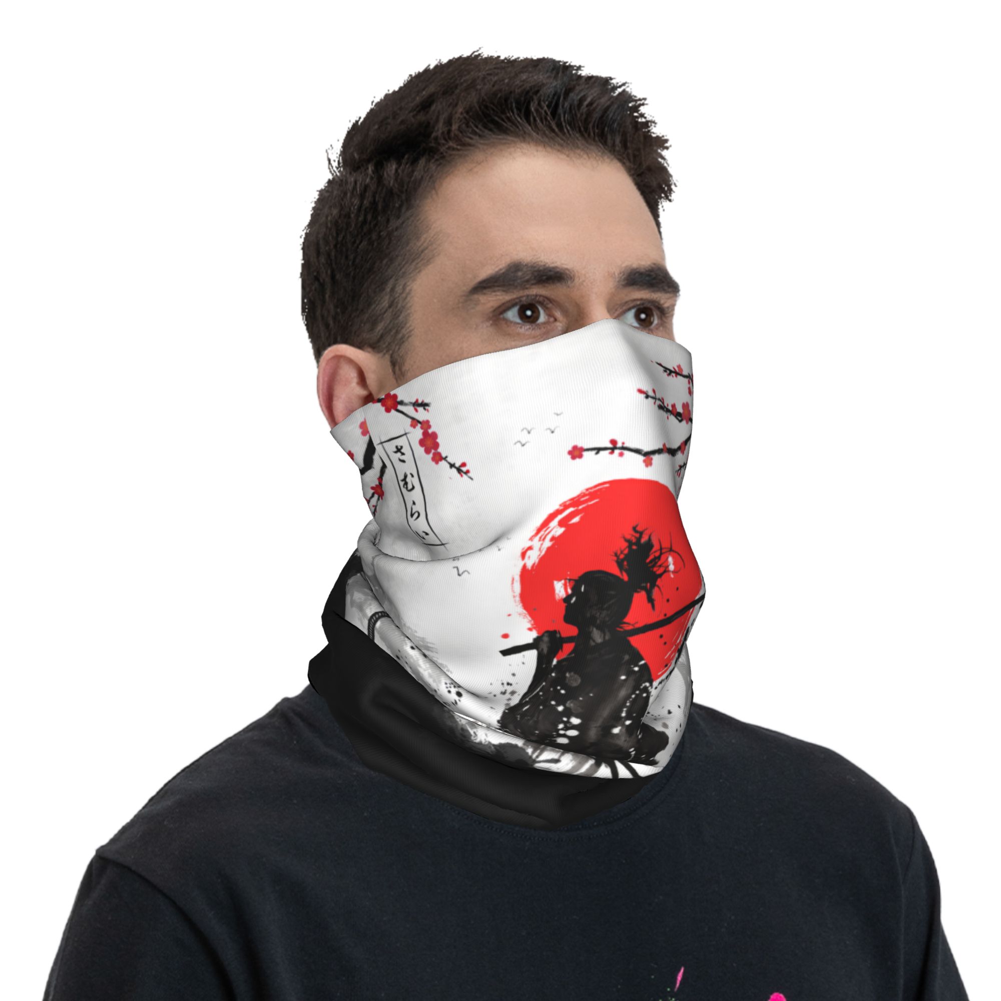 Japanisches Samurai-Krieger-Ba – Neck Gaiter Face Cover Bewertung und Preis